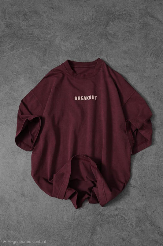 burgundy Tshirt